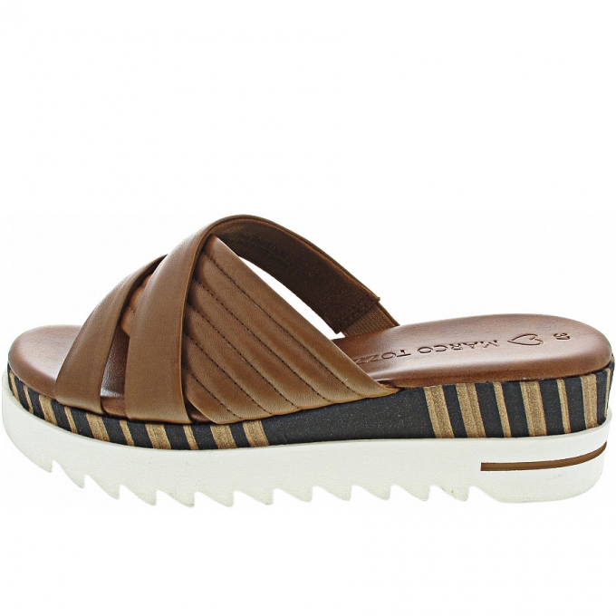 Marco Tozzi Damen Pantolette In Cognac