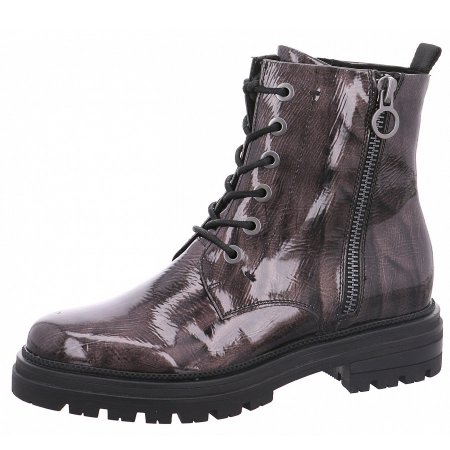 Marco Tozzi Damen Schnürstiefel In Grau Marco Tozzi Damen Schnürstiefel In Grau