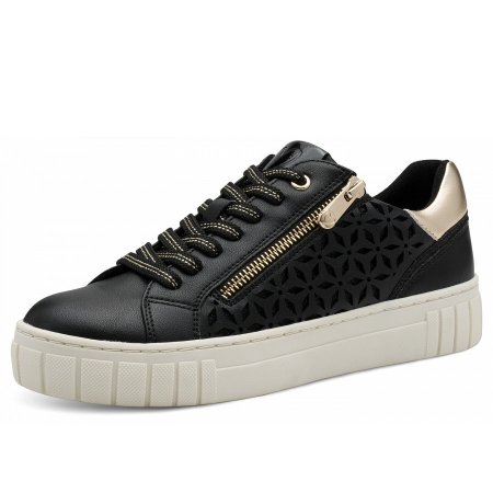 Marco Tozzi Damen Sneaker In Black