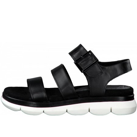 Marco Tozzi Damen Riemchensandalen In Black