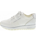 Marco Tozzi Damen Sneaker Low In White Comb