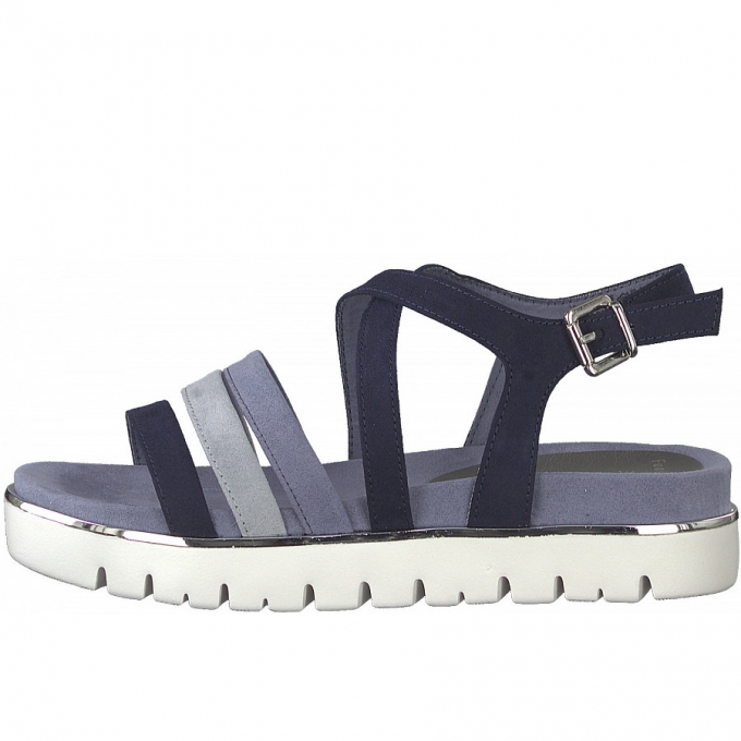 Marco Tozzi Damen Klassisch In Navy Comb