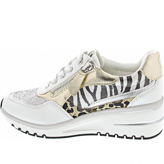 Marco Tozzi Damen Sneaker In Quartz Comb