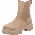 Marco Tozzi Damen Stiefelette In Taupe