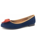 Marco Tozzi Damen Ballerina In 828 Navy/Multi