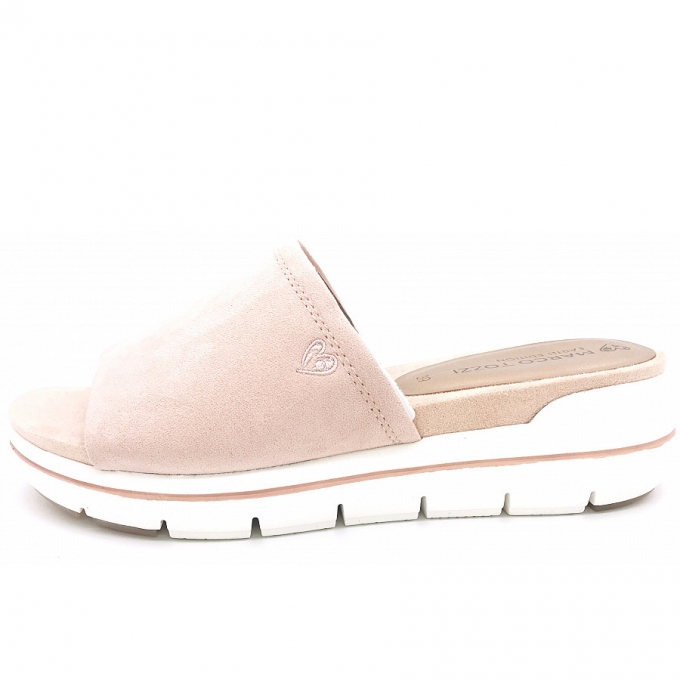 Marco Tozzi Damen Woms Slides Pantolette In Rosa