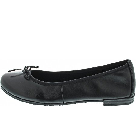 Marco Tozzi Damen Ballerina In Black Marco Tozzi Damen Ballerina In Black