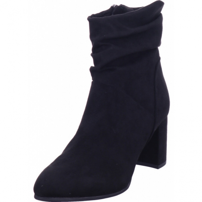 Marco Tozzi Damen Woms Boots Stiefelette In Schwarz Marco Tozzi Damen Woms Boots Stiefelette In Schwarz