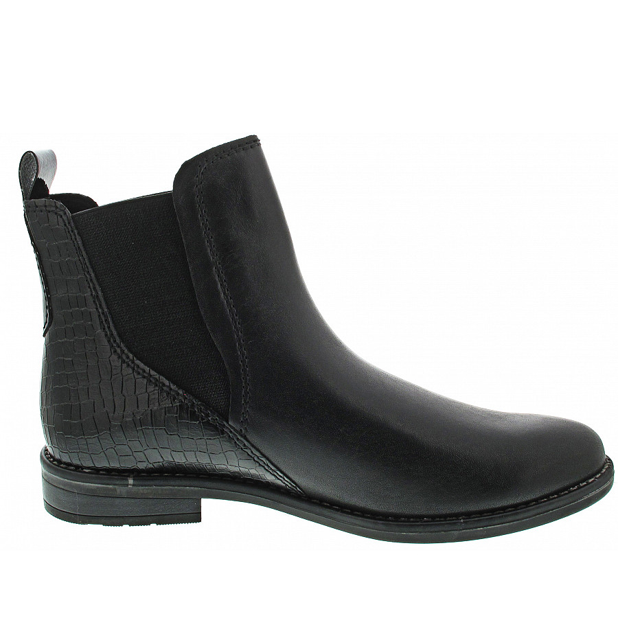 Marco Tozzi Damen Chelsea Boot In Black Comb