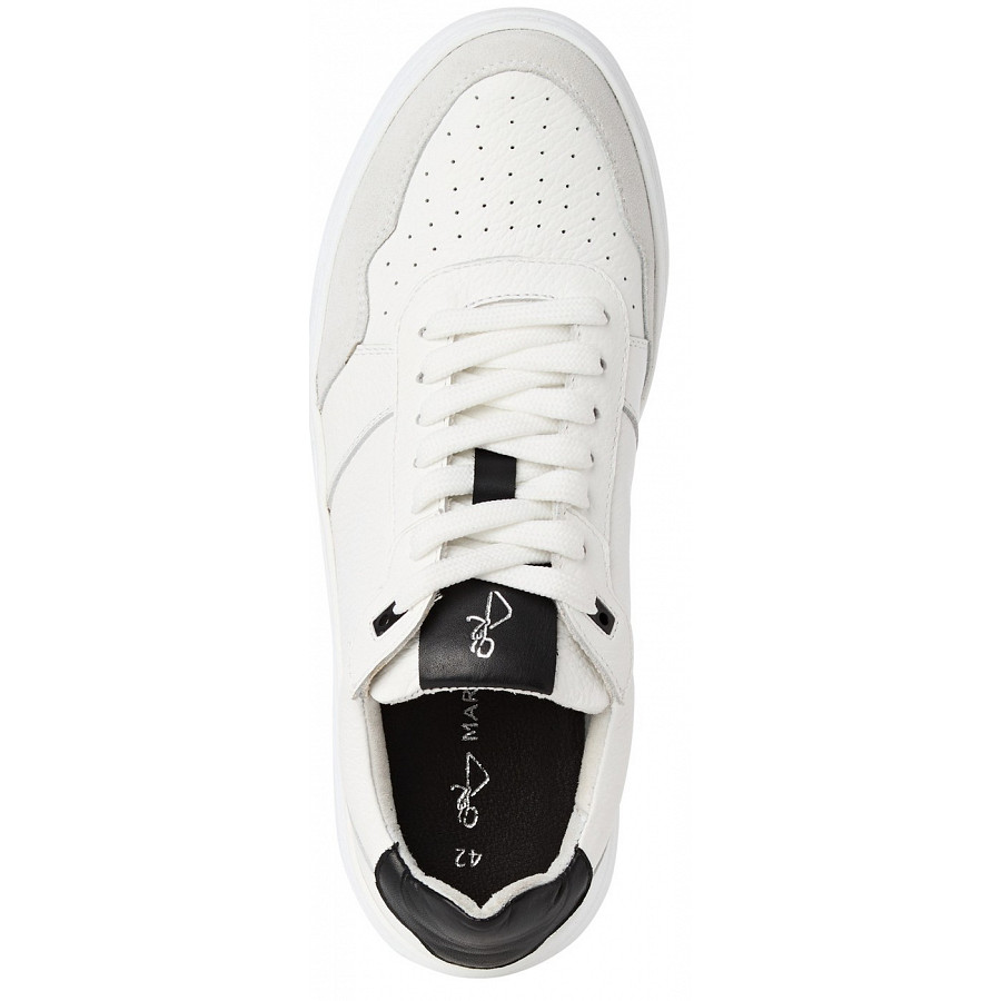 Marco Tozzi Herren Sneaker In White Black