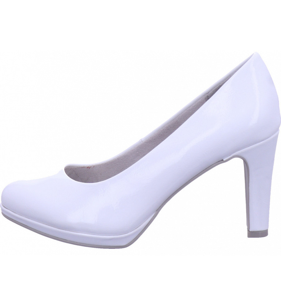 Marco Tozzi Damen Woms Court Shoe Pumps In Weiß
