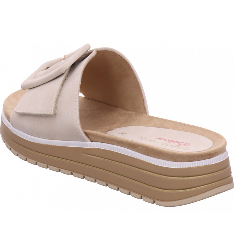 Marco Tozzi Damen Pantolette In Beige