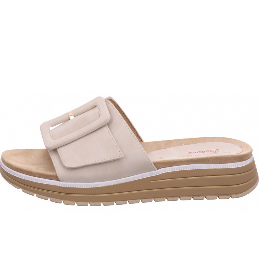 Marco Tozzi Damen Pantolette In Beige