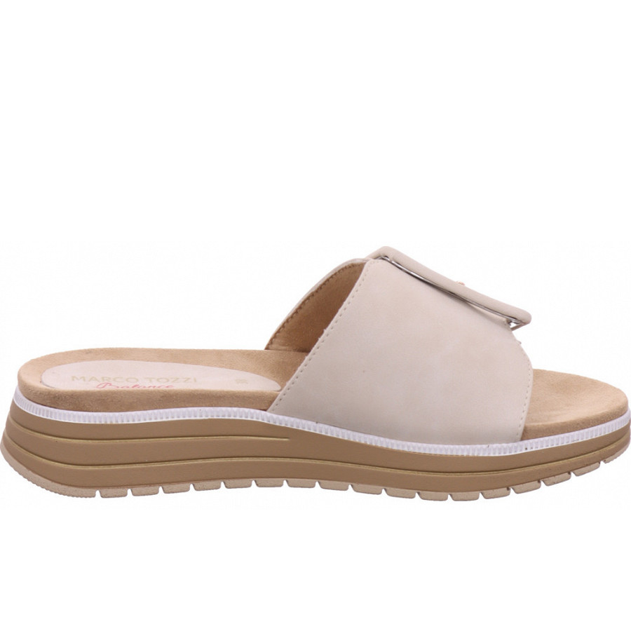 Marco Tozzi Damen Pantolette In Beige