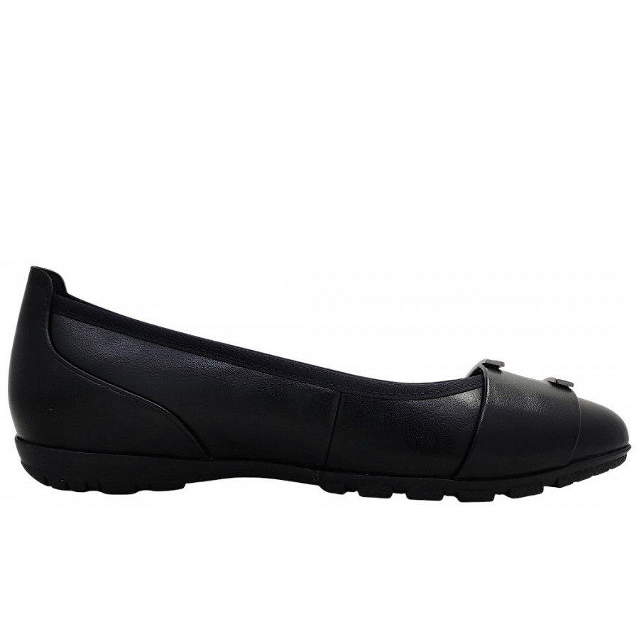 Marco Tozzi Damen Ballerina In Black 001