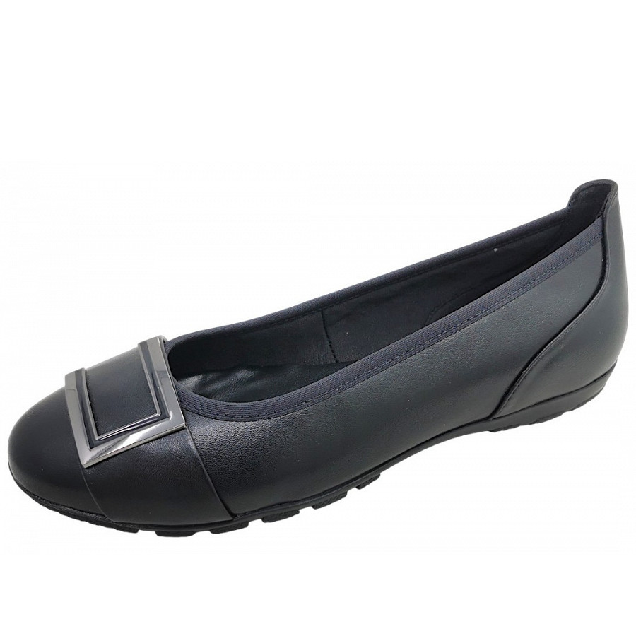 Marco Tozzi Damen Ballerina In Black 001