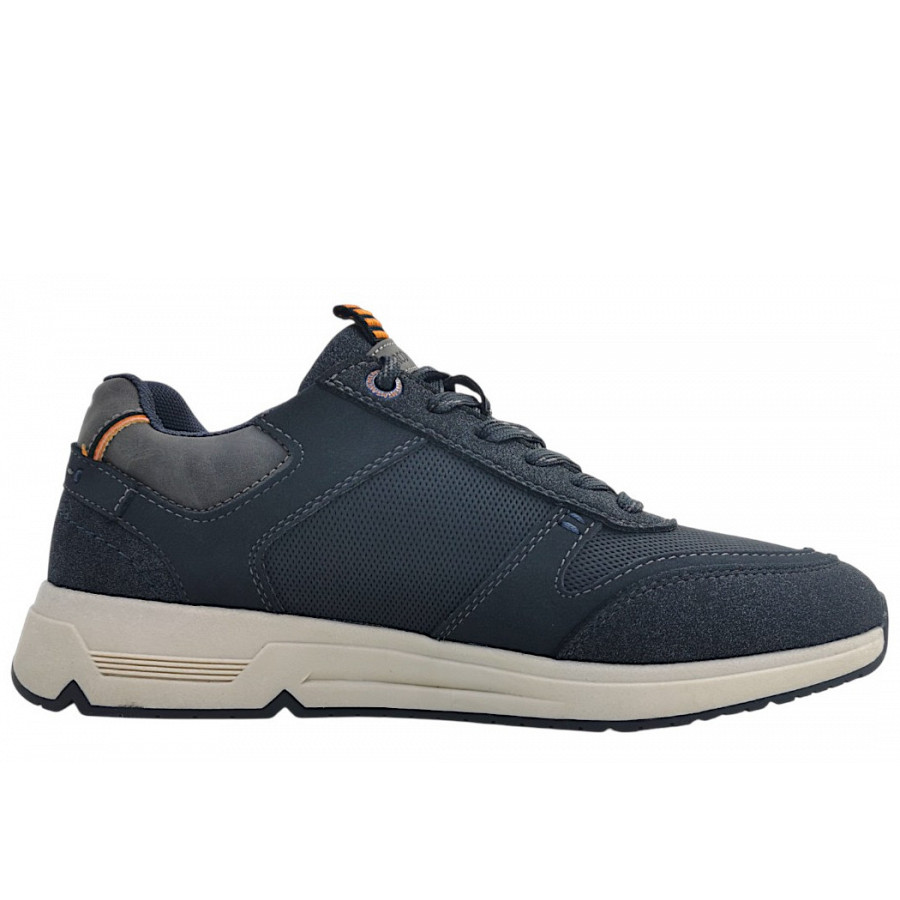 Marco Tozzi Herren Schnürer In Navy 80F