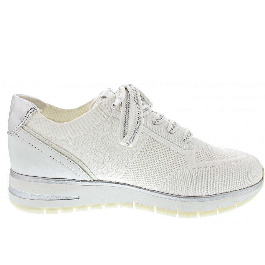 Marco Tozzi Damen Sneaker Low In White Comb
