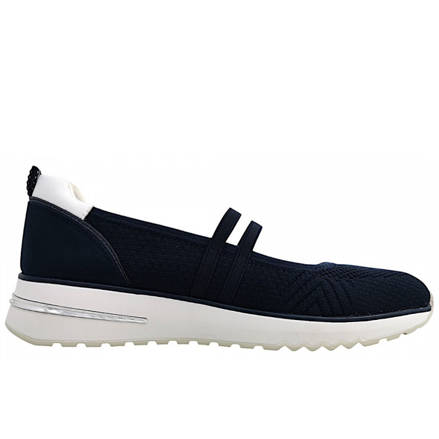 Marco Tozzi Damen Ballerina In Navy Comb. 890