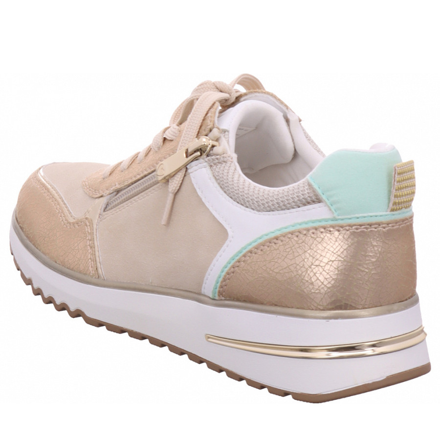 Marco Tozzi Damen Halbschuh In Gold
