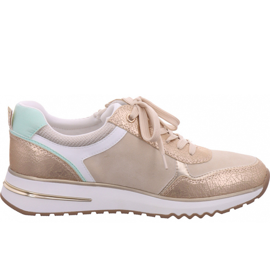 Marco Tozzi Damen Halbschuh In Gold