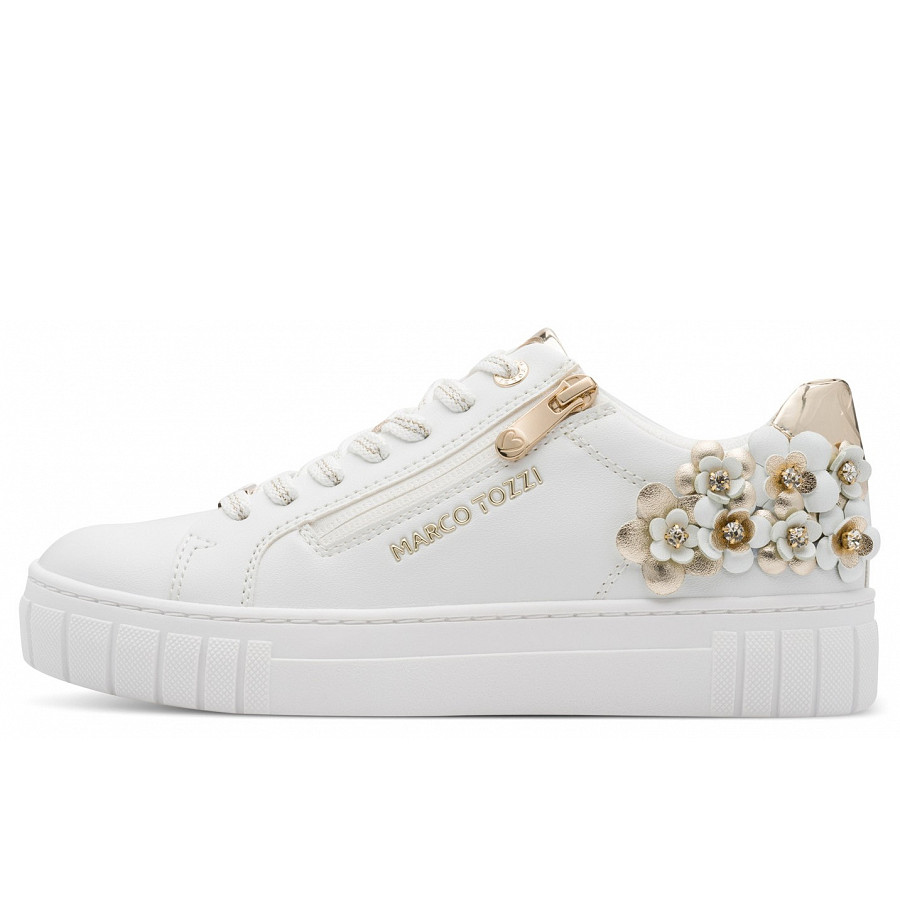 Marco Tozzi Damen Sneaker In White Combi