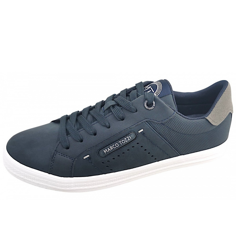 Marco Tozzi Herren Schnürer In Navy 805