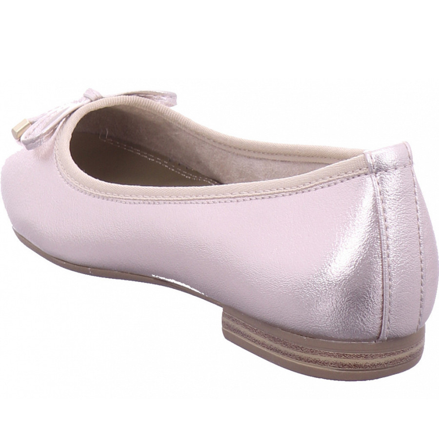 Marco Tozzi Damen Ballerina In Metallic