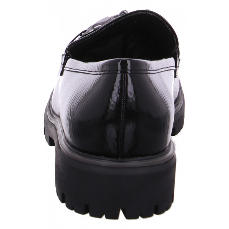 Marco Tozzi Damen Slipper In 018 Black Patent