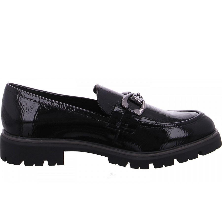 Marco Tozzi Damen Slipper In 018 Black Patent