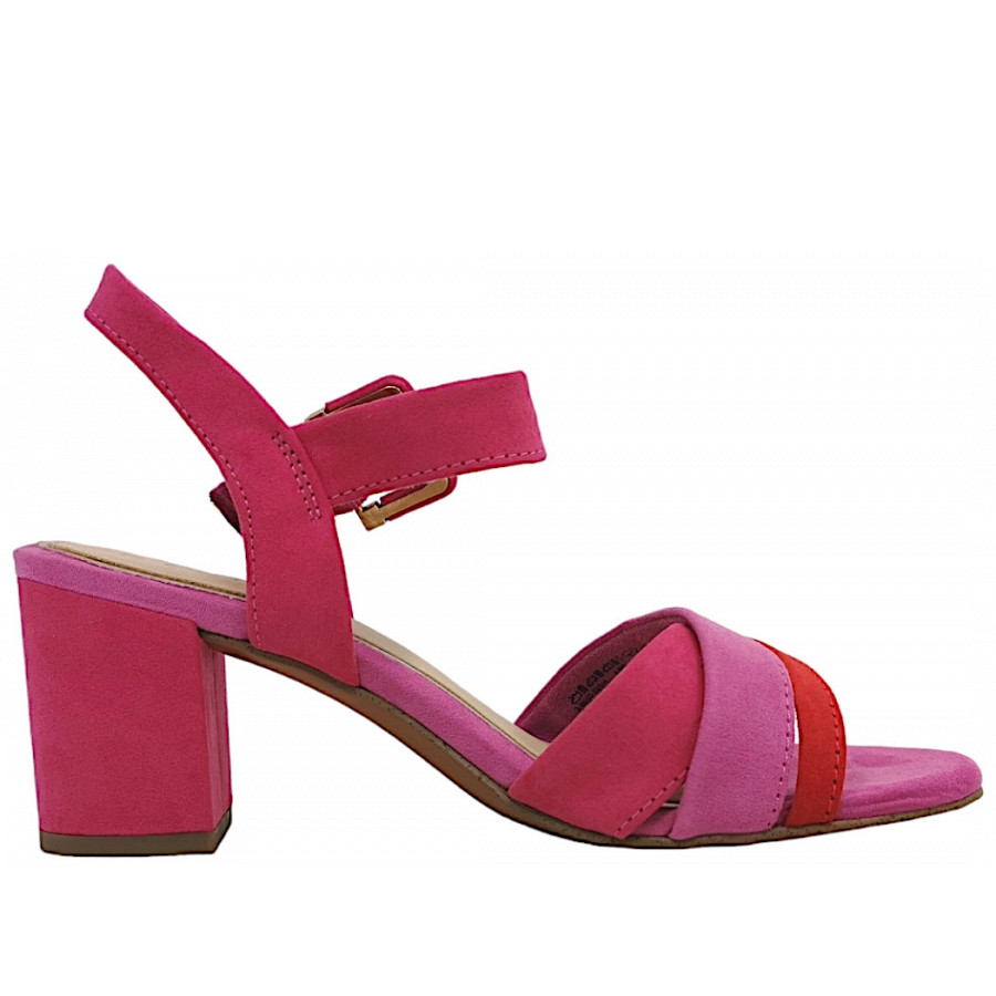 Marco Tozzi Damen Sandale In 514 Pink Comb