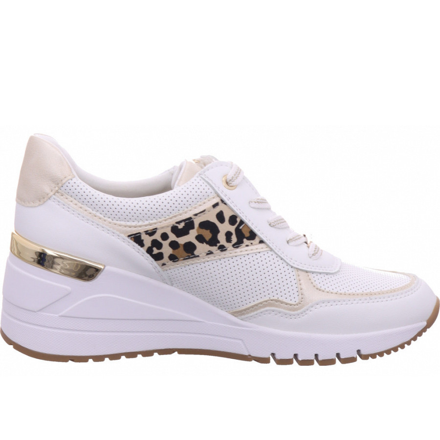 Marco Tozzi Damen Keilsneaker In Weiß