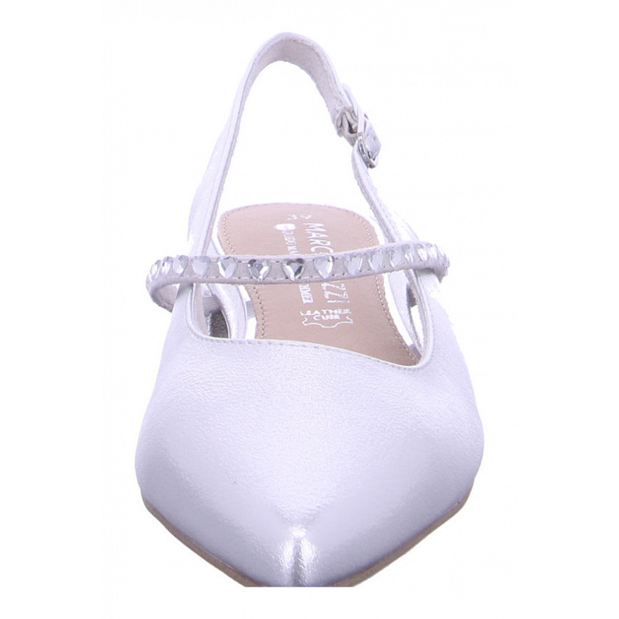 Marco Tozzi Damen Sling Sandalette In 941 Silver