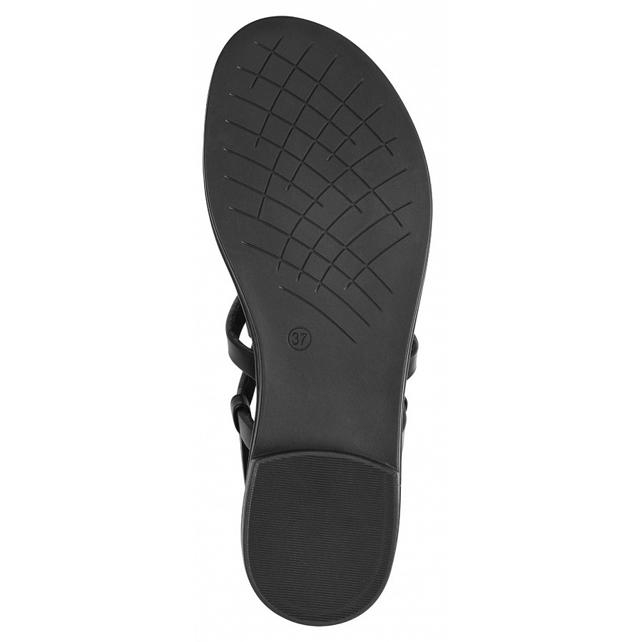 Marco Tozzi Damen Sandale In Black Leo