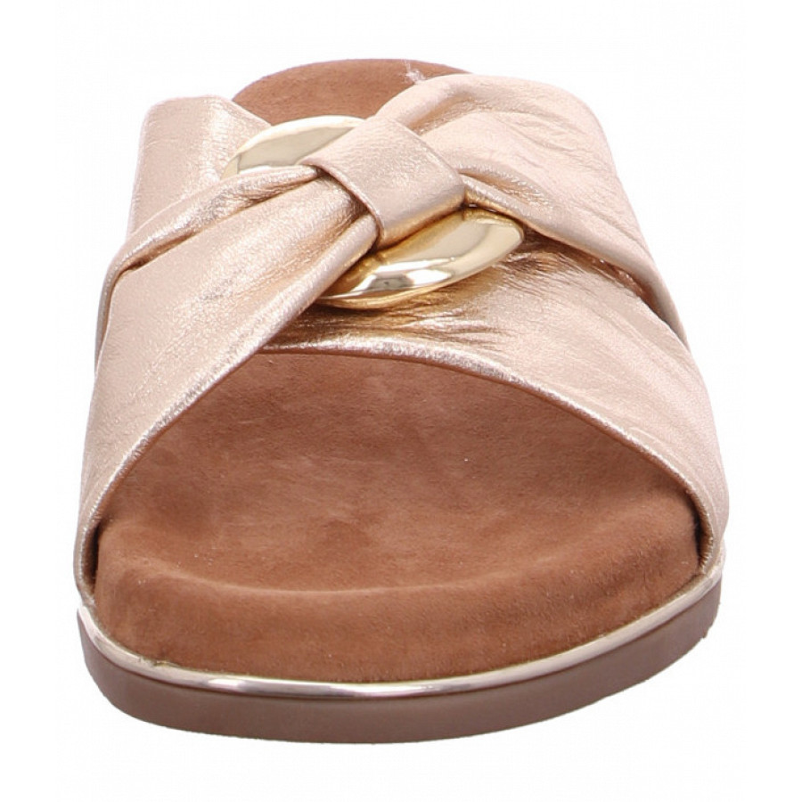 Marco Tozzi Damen Pantolette In 940 Gold