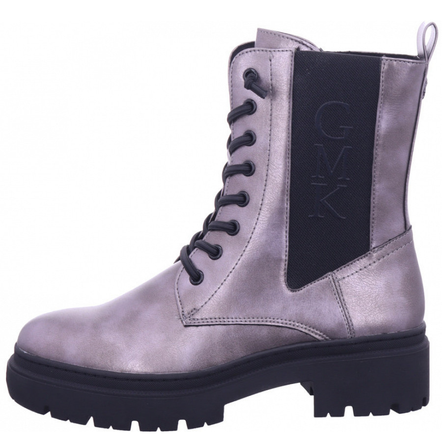 Marco Tozzi Damen Stiefelette In Grau