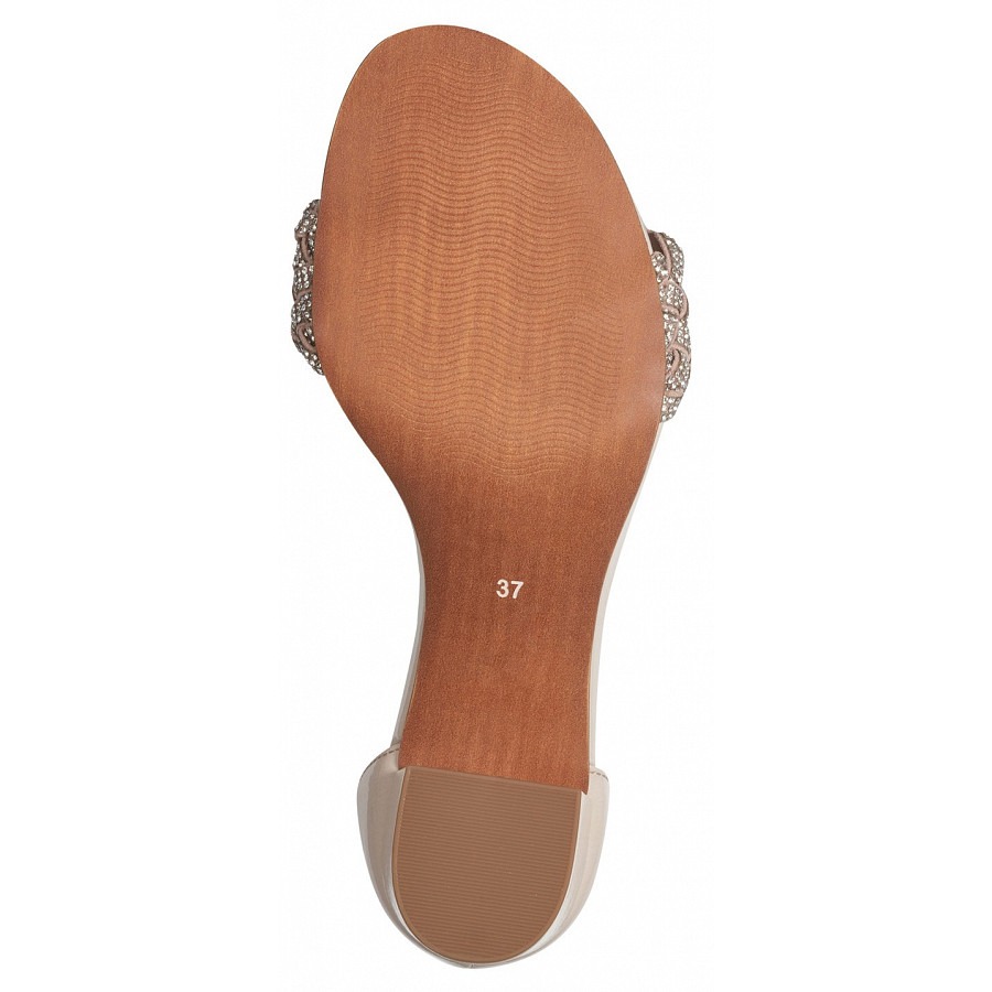 Marco Tozzi Damen Sandalette In Powder Patent