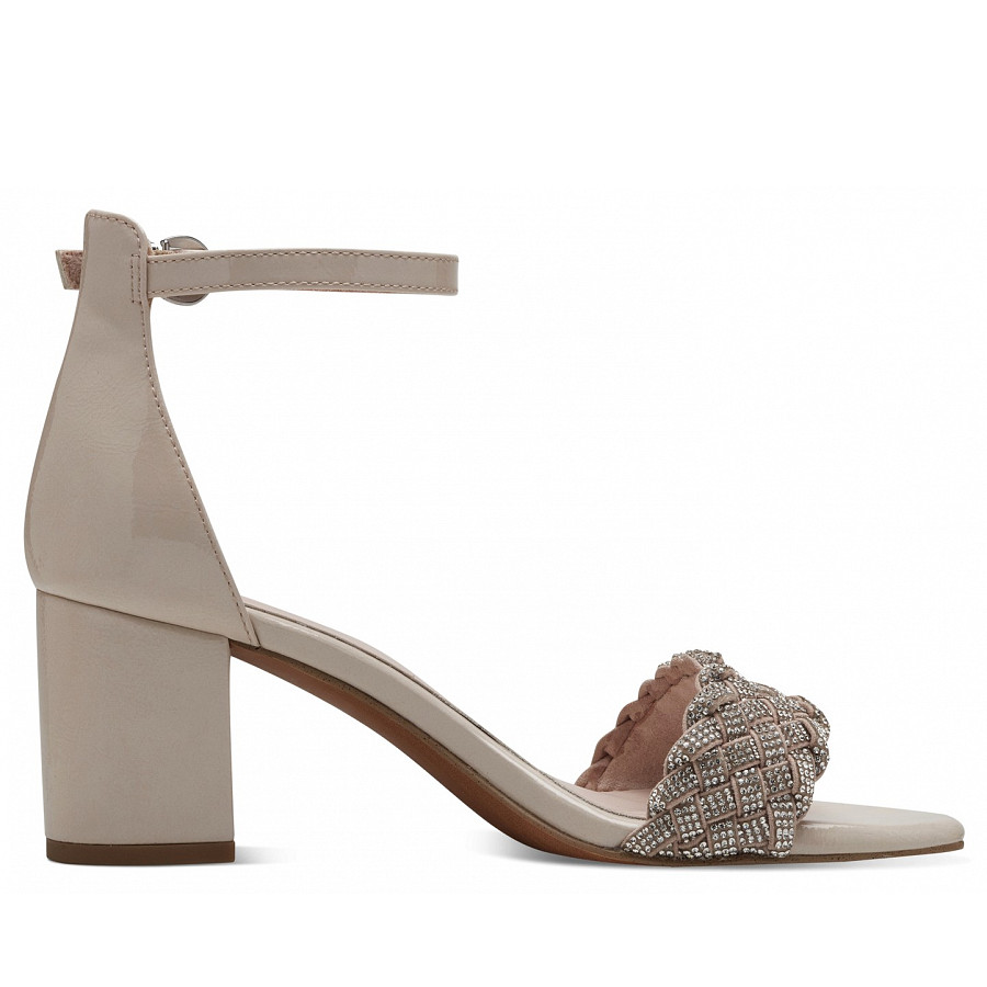 Marco Tozzi Damen Sandalette In Powder Patent
