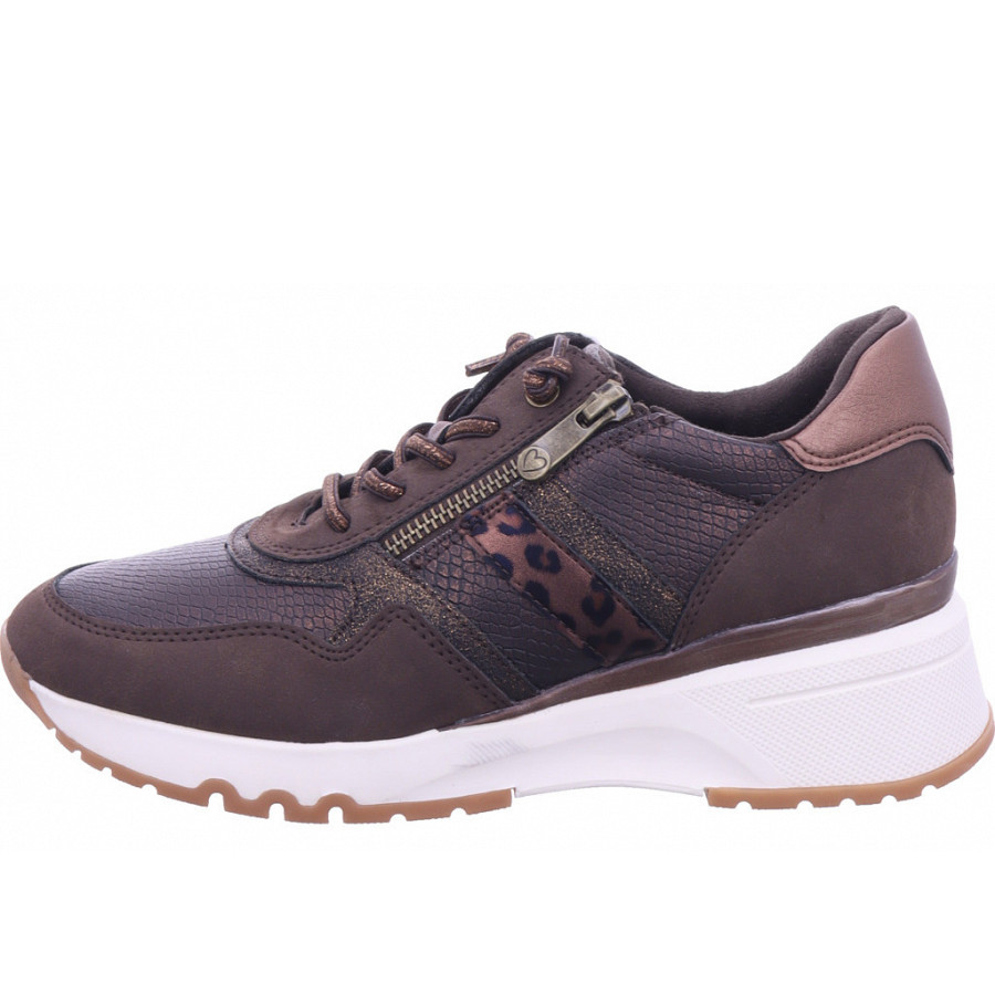 Marco Tozzi Damen Sneaker In Braun
