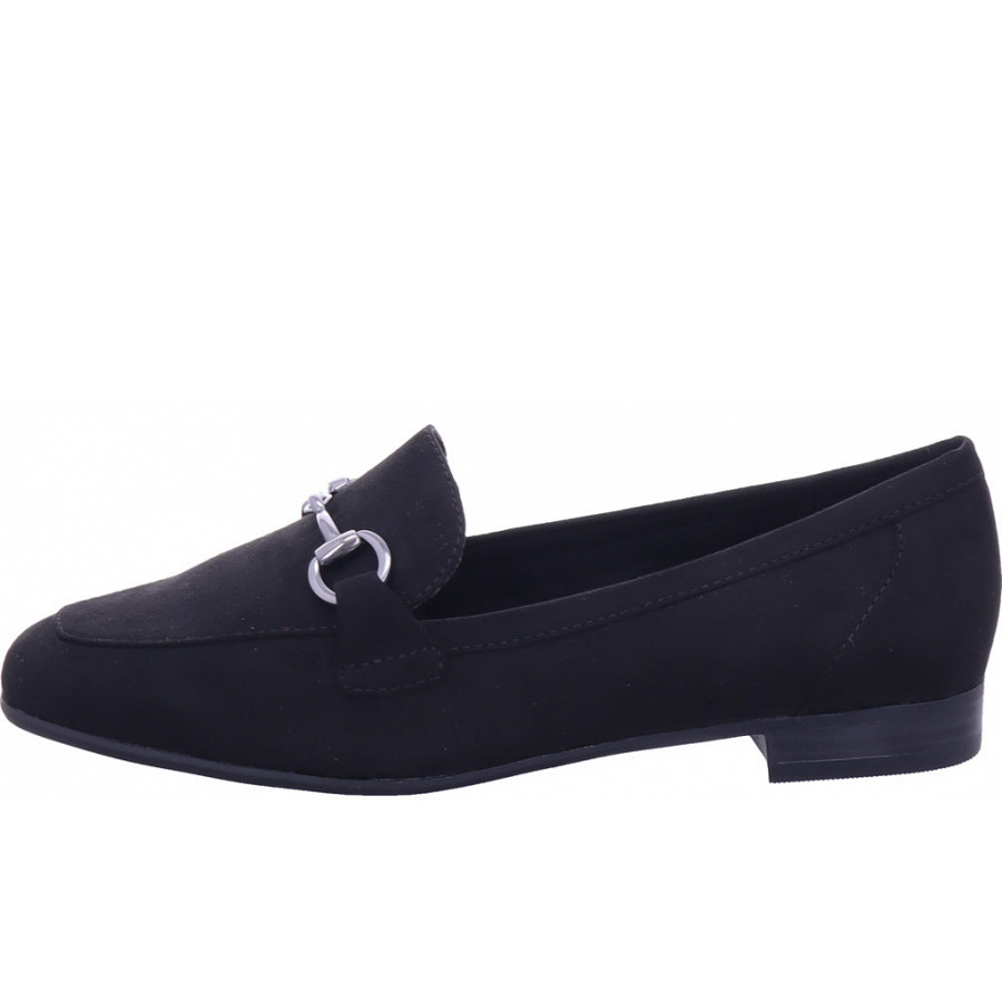 Marco Tozzi Damen Slipper In Schwarz