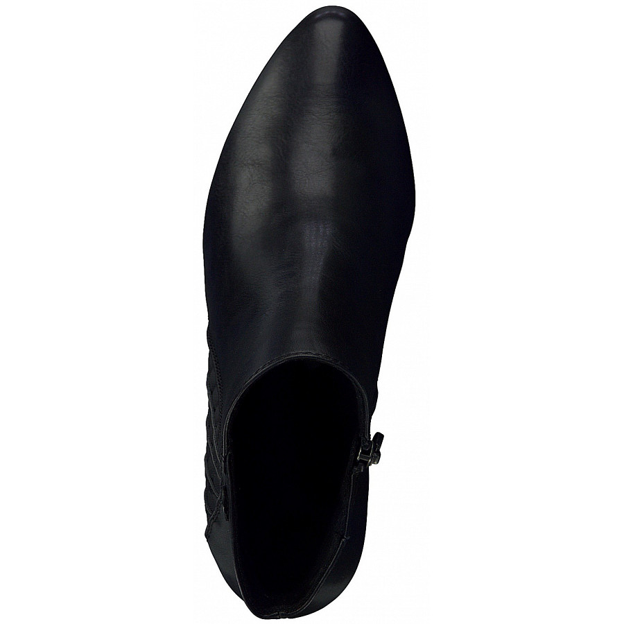Marco Tozzi Damen Stiefelette In Black Kombi