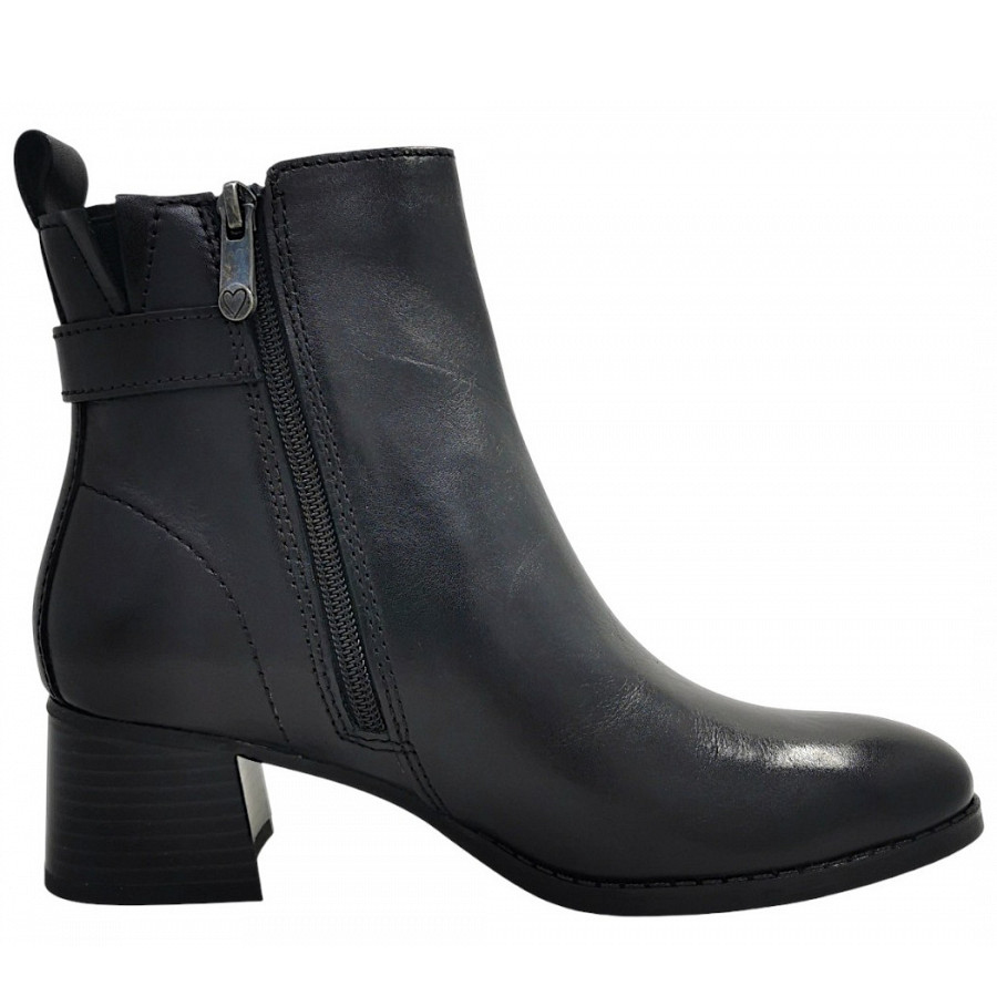Marco Tozzi Damen Stiefelette In Black