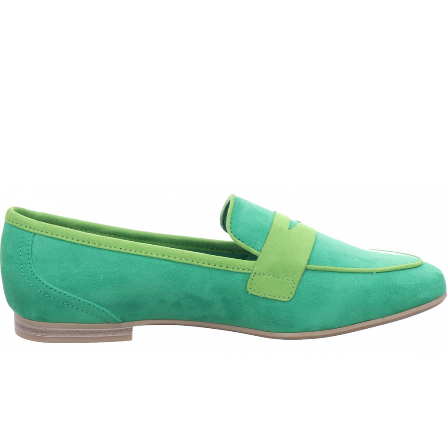 Marco Tozzi Damen Slipper In Grün