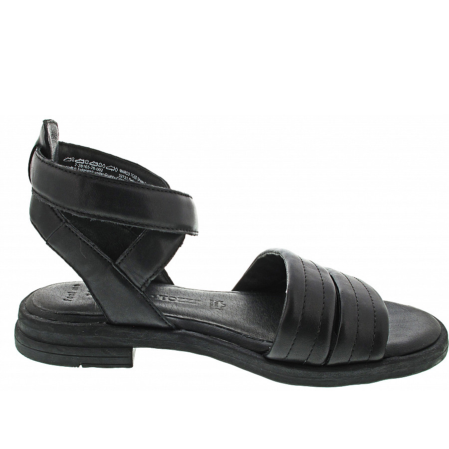 Marco Tozzi Damen Sandale In Black Antic