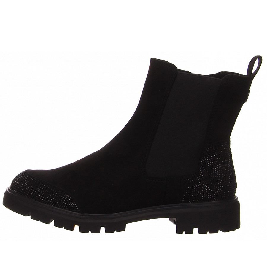 Marco Tozzi Damen Stiefel Stiefelette In Schwarz