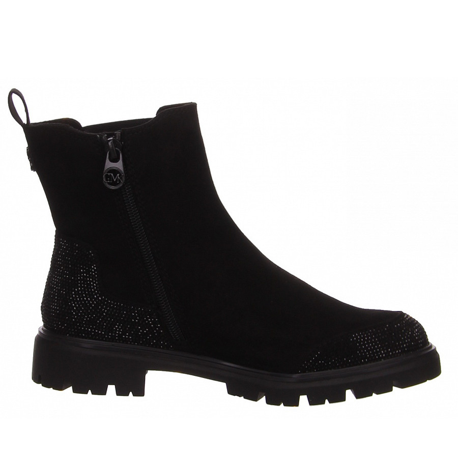 Marco Tozzi Damen Stiefel Stiefelette In Schwarz