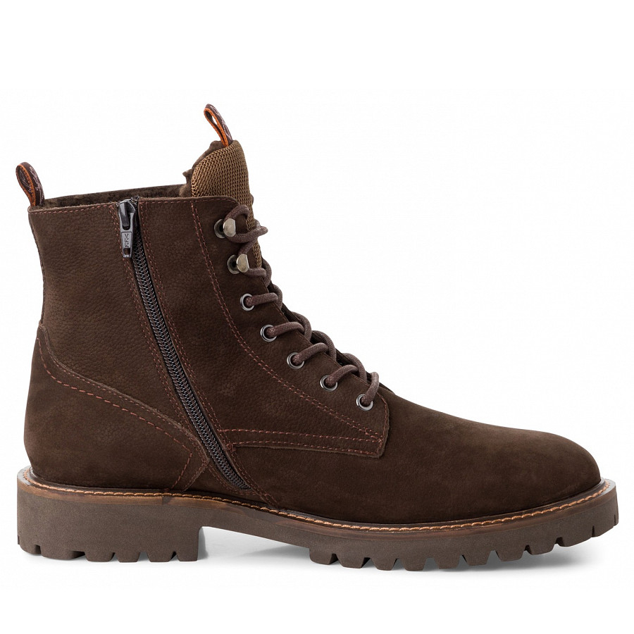 Marco Tozzi Herren Gmk Schnürstiefel In Mocca