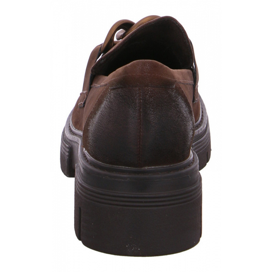 Marco Tozzi Damen Slipper In 362 Cafe Nubuck