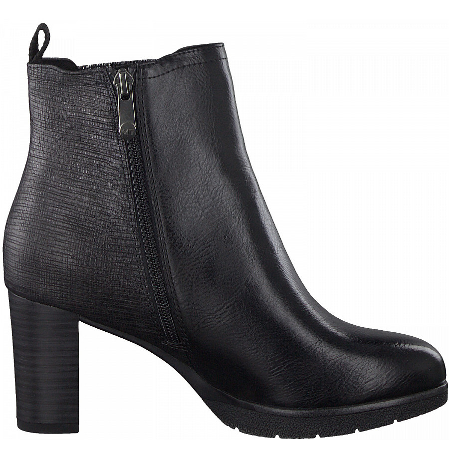 Marco Tozzi Damen Stiefeletten In Black Comb