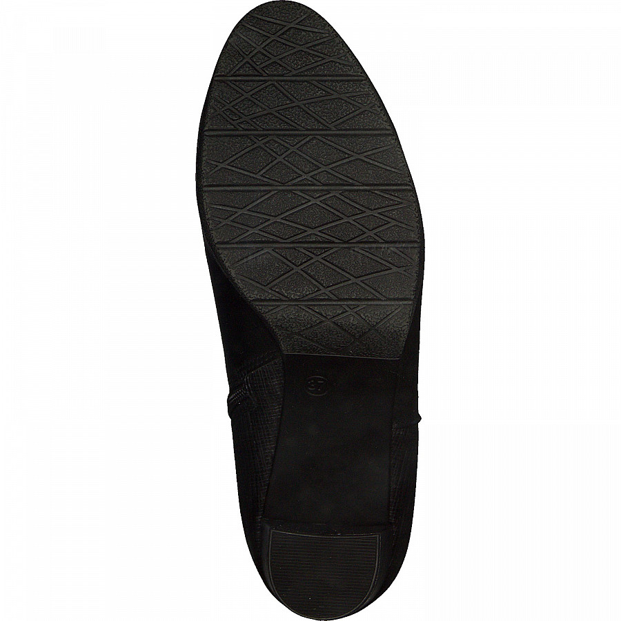 Marco Tozzi Damen Stiefeletten In Black Comb